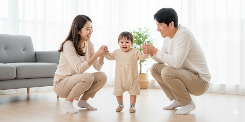 Giày Tập Đi Cho Bé Trai Bé Gái 1 Tuổi Giày Tập Đi Chống Trượt Thoáng Khí Hút Mồ Hôi XDQ05 2 giay-tap-di-cho-be-xdq05-1