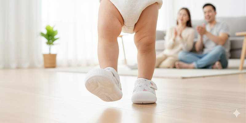 Giày Tập Đi Cho Bé Trai Bé Gái Đế Mềm Chống Trượt Mỏng Nhẹ Thoáng Khí Có Quai Dán XDQ06 3 giay-tap-di-cho-be-xdq06-15