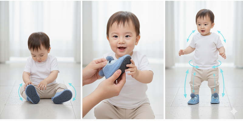 Giày Vải Tập Đi Cho Bé Trai Bé Gái Đế Mềm Chống Trượt Thoáng Khí XDQ04 3 giay-vai-tap-di-cho-be-trai-be-gai-xdq04-17